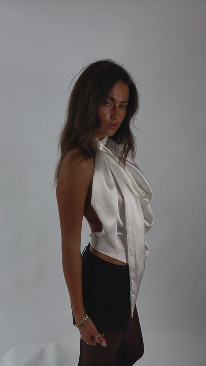 CRAVATE SILK TOP